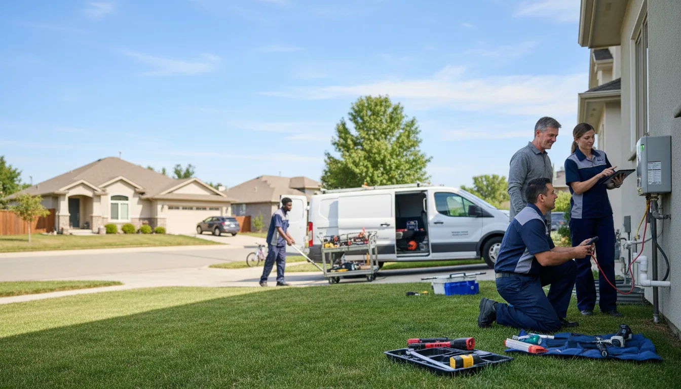 Tankless water heater service in Drury, MO